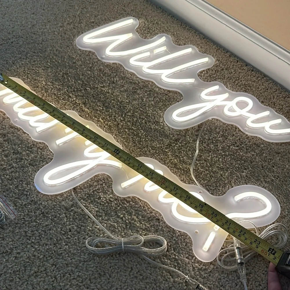 Will you Marry Me ? LED Neon Sign